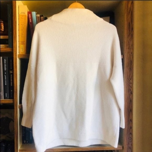 Free People Cream Oversized Ottoman Sweater - Picture 3 of 8
